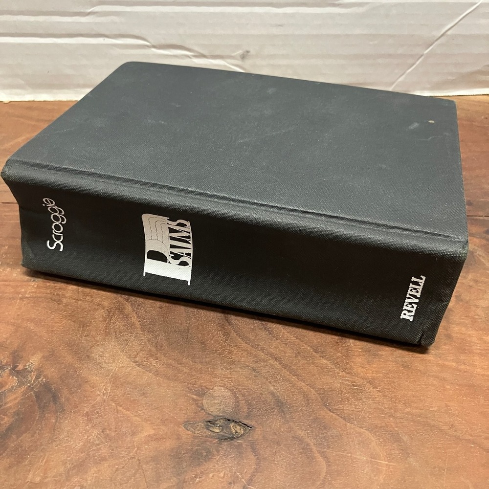The Psalms W Graham Scroggie 1973 Fleming H Revell Bible Commentary Hardcover